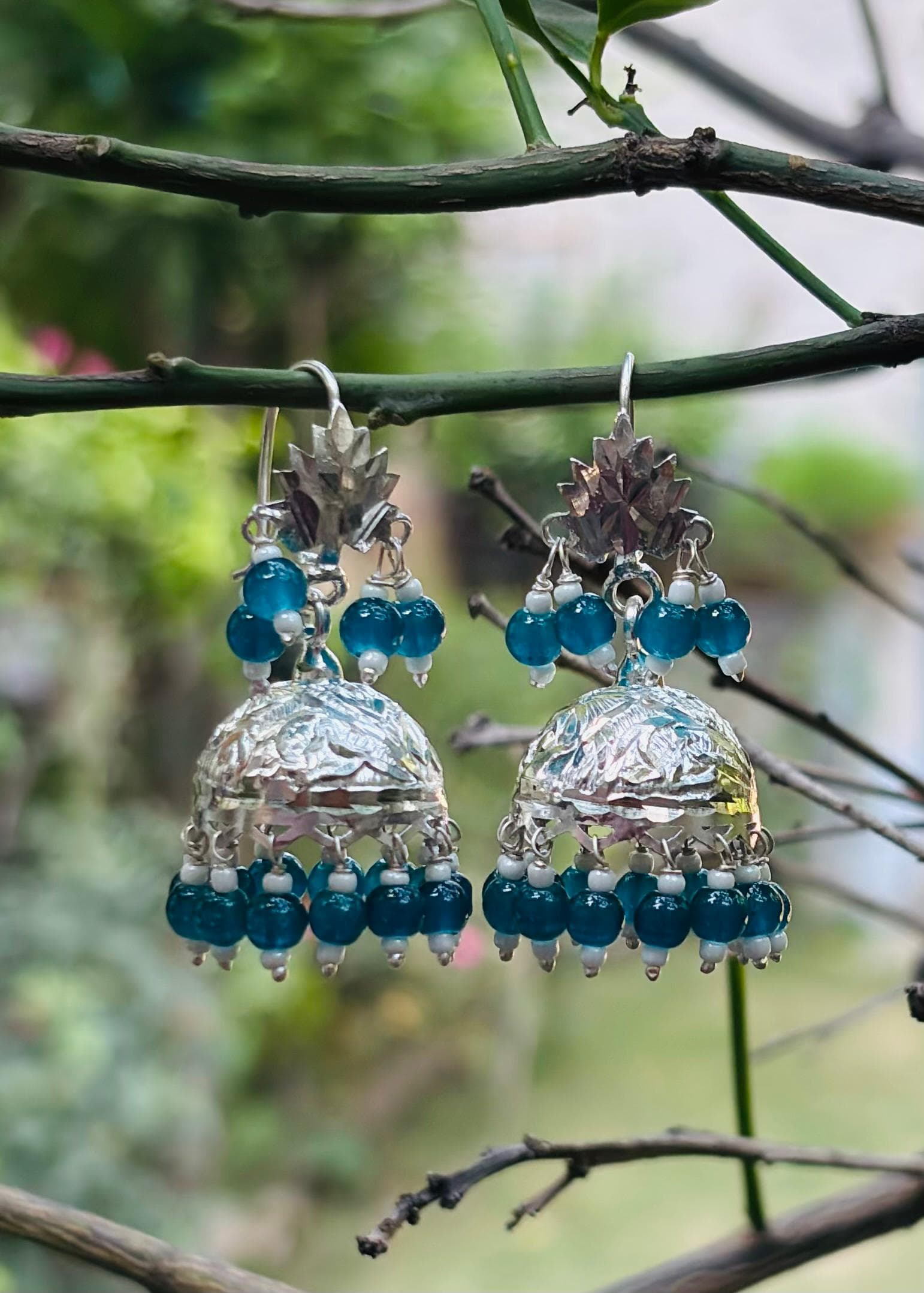 Anushka Sharma Golden Bloom Earrings